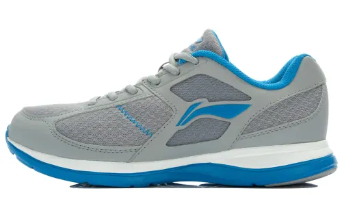 Li Ning Hongyan Breathable Low top Running Shoes Men's Gray Blue