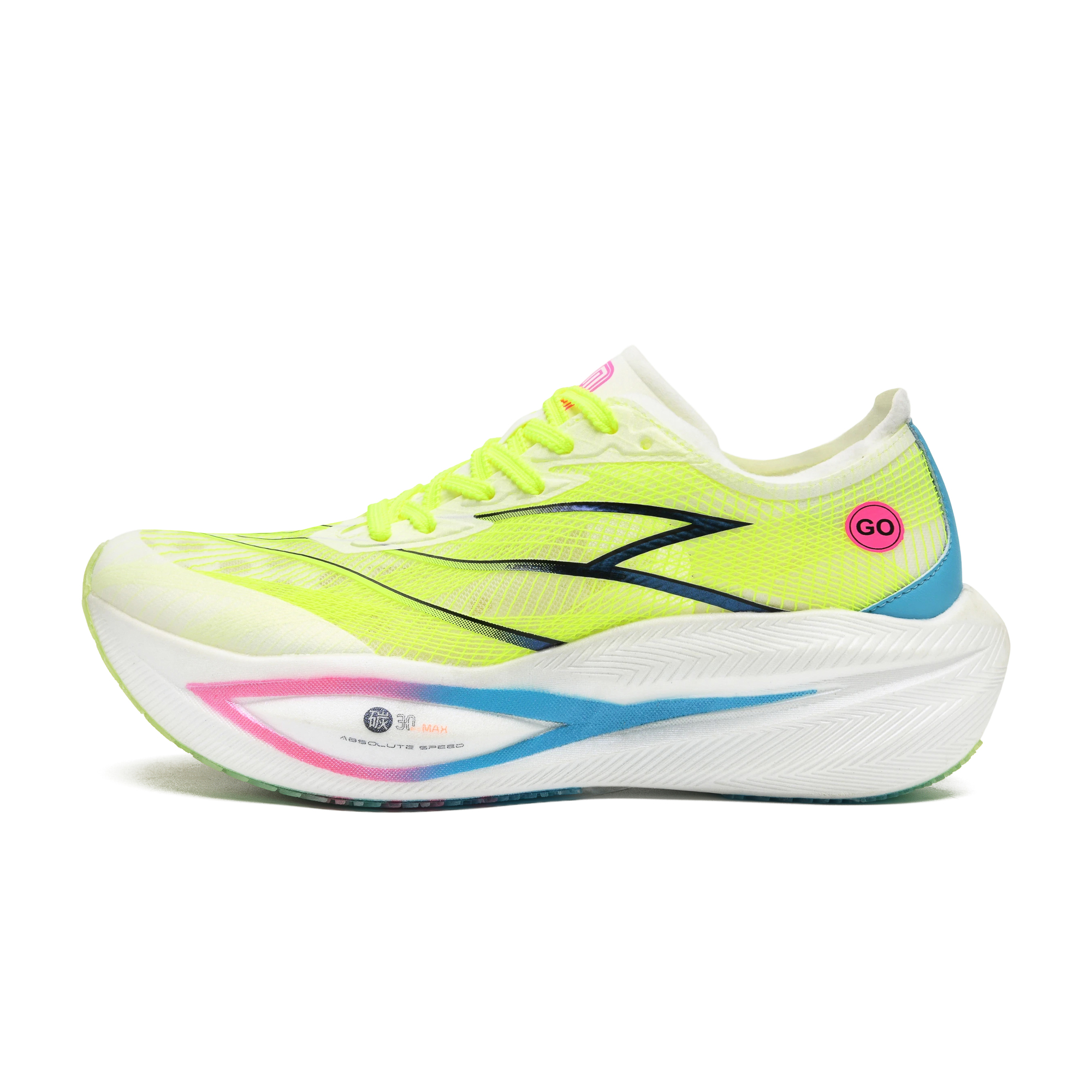 ONOD Low top Running Shoes Men’s Blue Green Mismatched
