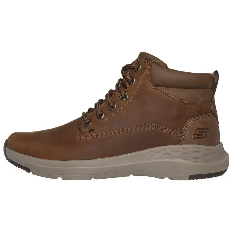 Skechers Relaxed Fit Mid top Outdoor Shoes Men's Brown