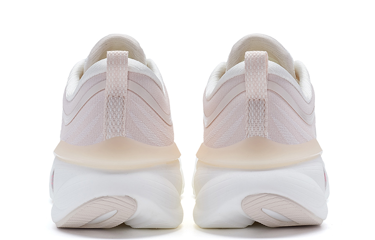 XTEP Cloud Wing 2.0 Comfortable Cushioning Slip Resistant Low top Casual Running Shoes Women’s Sail White Pure Pink