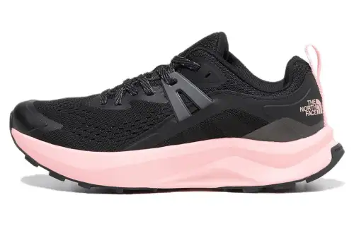 THE NORTH FACE Hypnum Slip Resistant Abrasion Resistant Low top Running Shoes Women's Black Pink