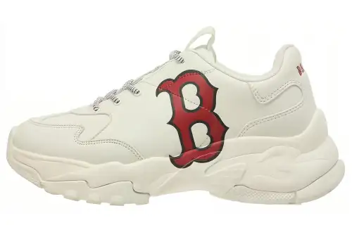 Disney x MLB Big Ball Chunky Vintage Cushioning Abrasion Resistant Height Increasing Low top Chunky Sneakers Unisex