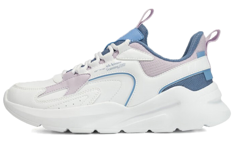 Erke Low top Running Shoes Women’s White Purple Blue