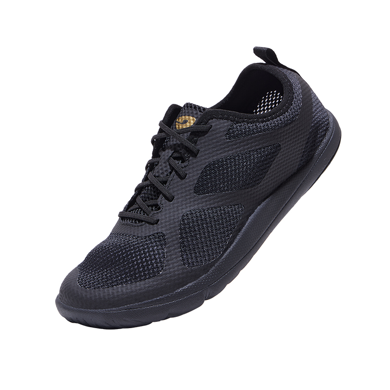 HOT POTATO Breathable, Lightweight Coverage Low top Casual Running Shoes Unisex Black
