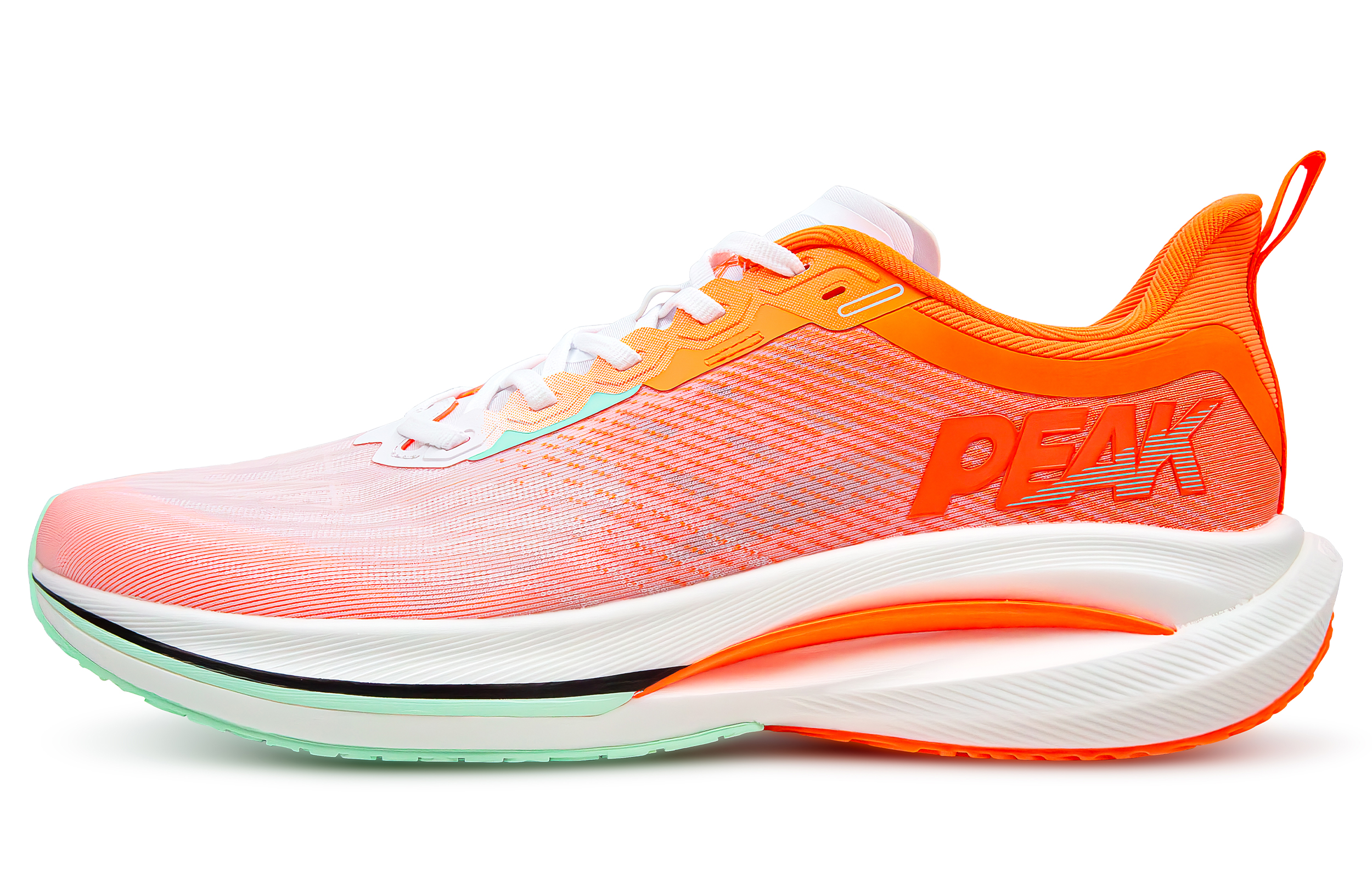 PEAK Running Shoes Men’s Low Top Neon Orange/Baymax