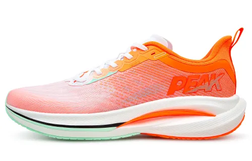 PEAK Running Shoes Men's Low Top Neon Orange/Baymax