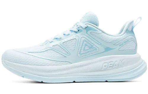 PEAK Cushioning Breathable Lightweight Rebound Low top Running Shoes Women's Fine Blue