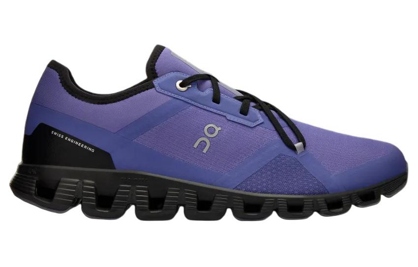 On Cloud X 3 Comfortable Slip Resistant Abrasion Resistant Low top Running Shoes Men’s Blue Purple