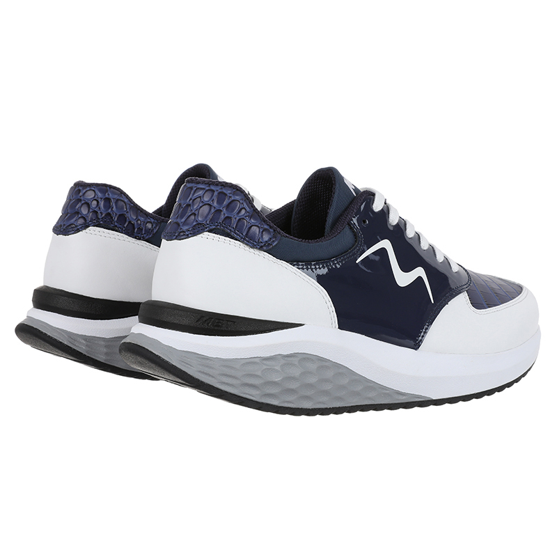 MBT Curved Platform Thick Sole MAFI Low top Running Shoes Men’s Blue