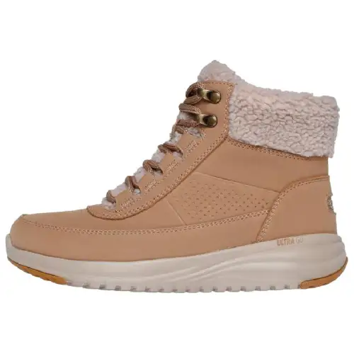 Skechers ON THE GO Ankle Boots Medium Heel Women's Brown