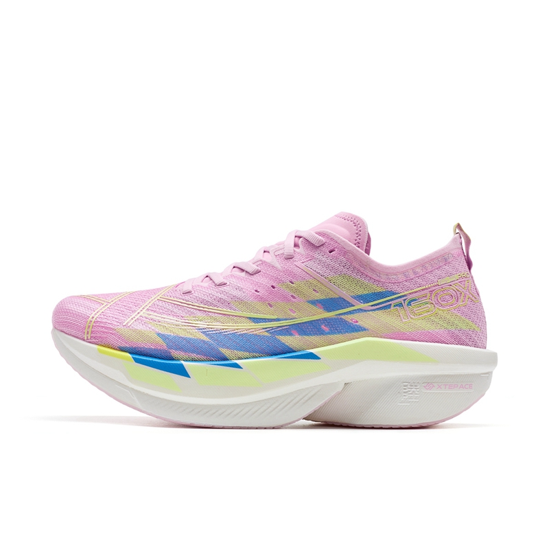 XTEP 160X 6.5PRO Running Shoes Women’s Low Top Orchid Purple/Electric Pink Green
