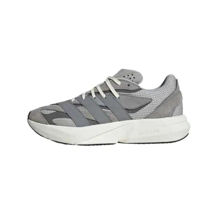 Adidas LIGHTBLAZE Leather, Mesh Low top Running Shoes Unisex Gray