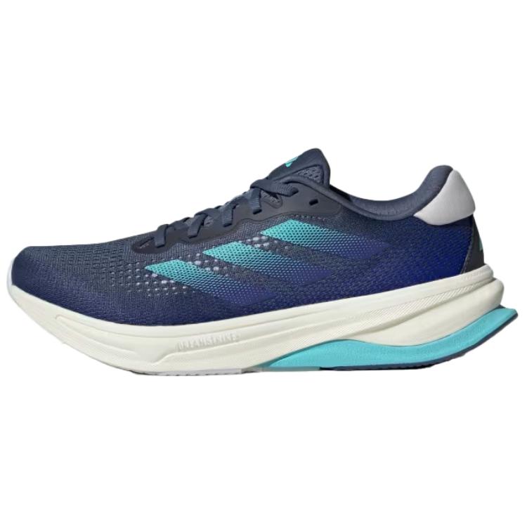 Adidas Supernova Slip Resistant Abrasion Resistant Slip Resistant Abrasion Resistant Low top Running Shoes Unisex Blue