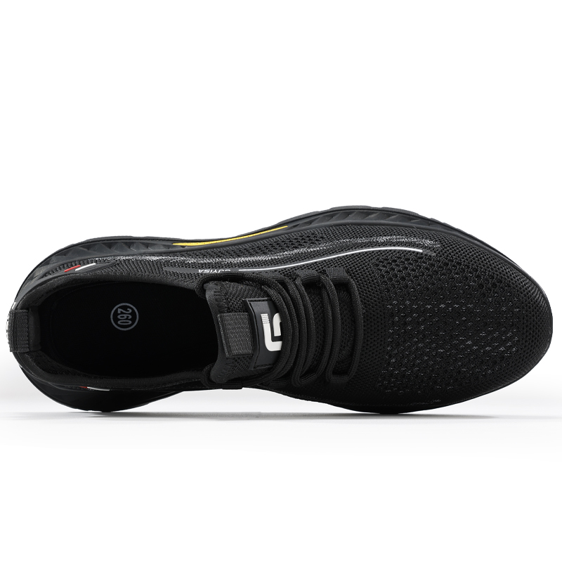 GUYISA Impact Resistant Slip Resistant Low top Outdoor Shoes Men’s Black