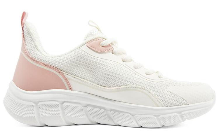 Skechers Bob’s Fabric Low top Running Shoes Women’s White Orange