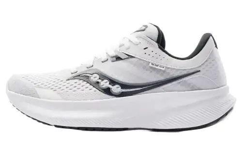 saucony Ride 16 'White Black'
