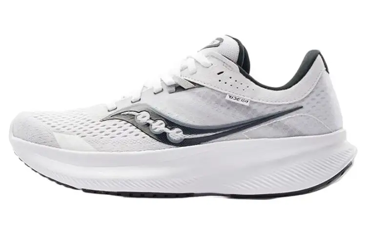 saucony Ride 16 'White Black'