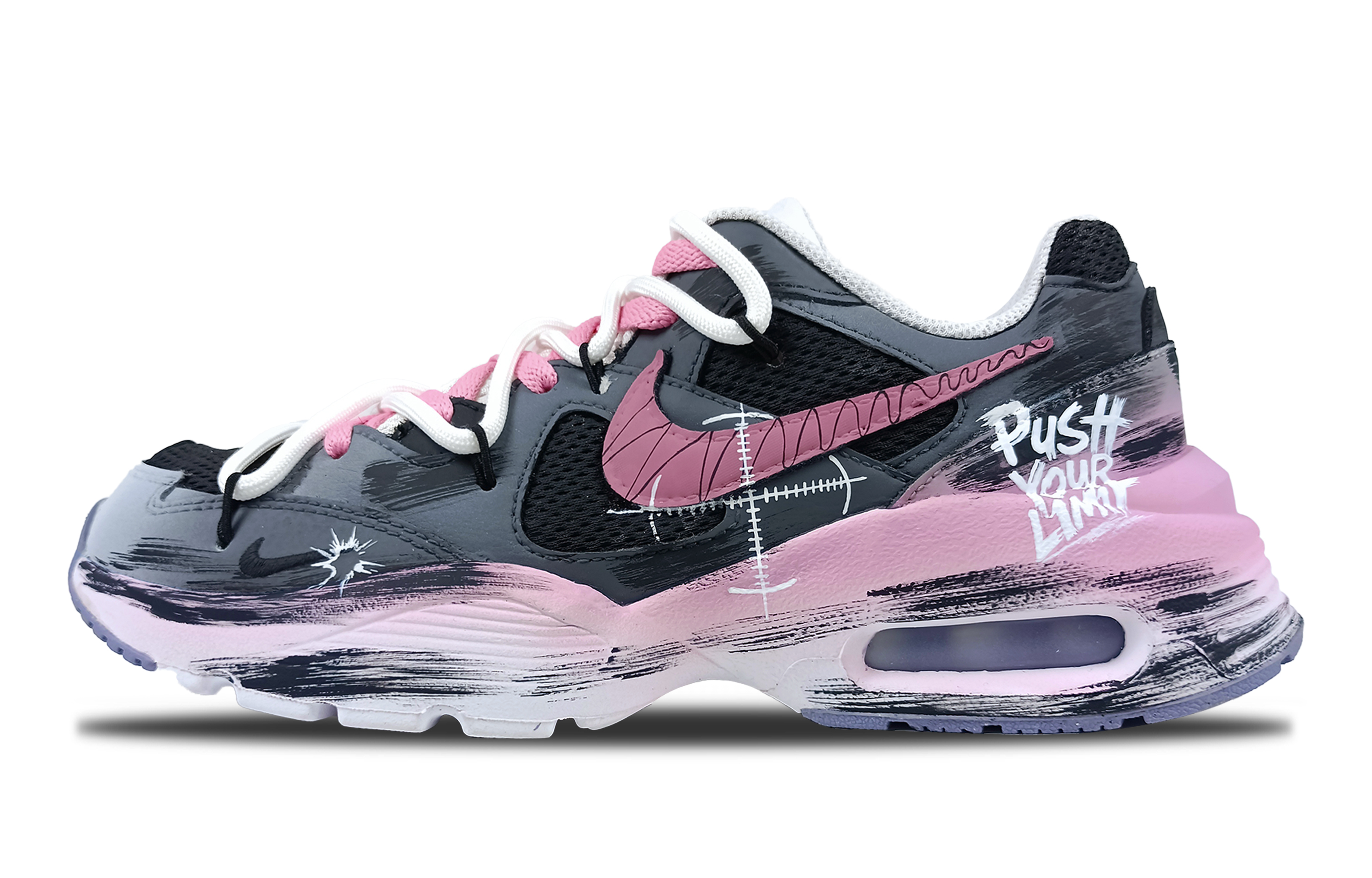 Nike Air Max Fusion Cushioning Slip Resistant Abrasion Resistant Cushioning Slip Resistant Abrasion Resistant Low top