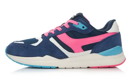 Li Ning Glory Comfortable Cushioning Slip Resistant Abrasion Resistant Low top Running Shoes Women's