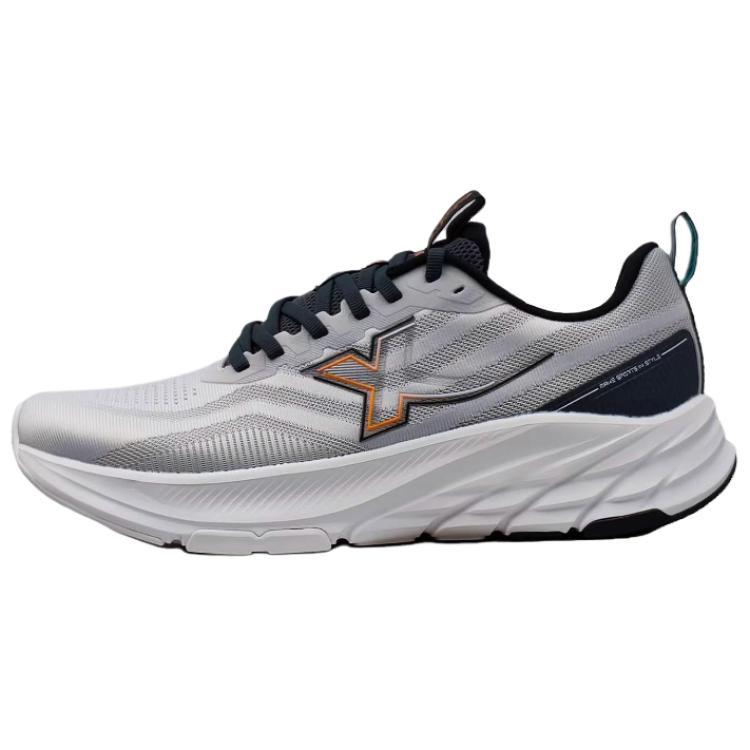 XTEP Cushioning, Wear Resistant Low top Casual Racing Running Shoes Men’s Gray