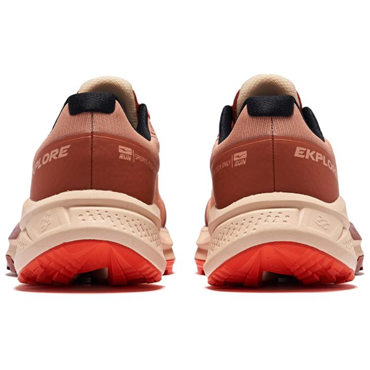 Erke Wild 1.5 Slip Resistant Abrasion Resistant Support Low top Running Shoes Men’s Coral Orange Glaze Color