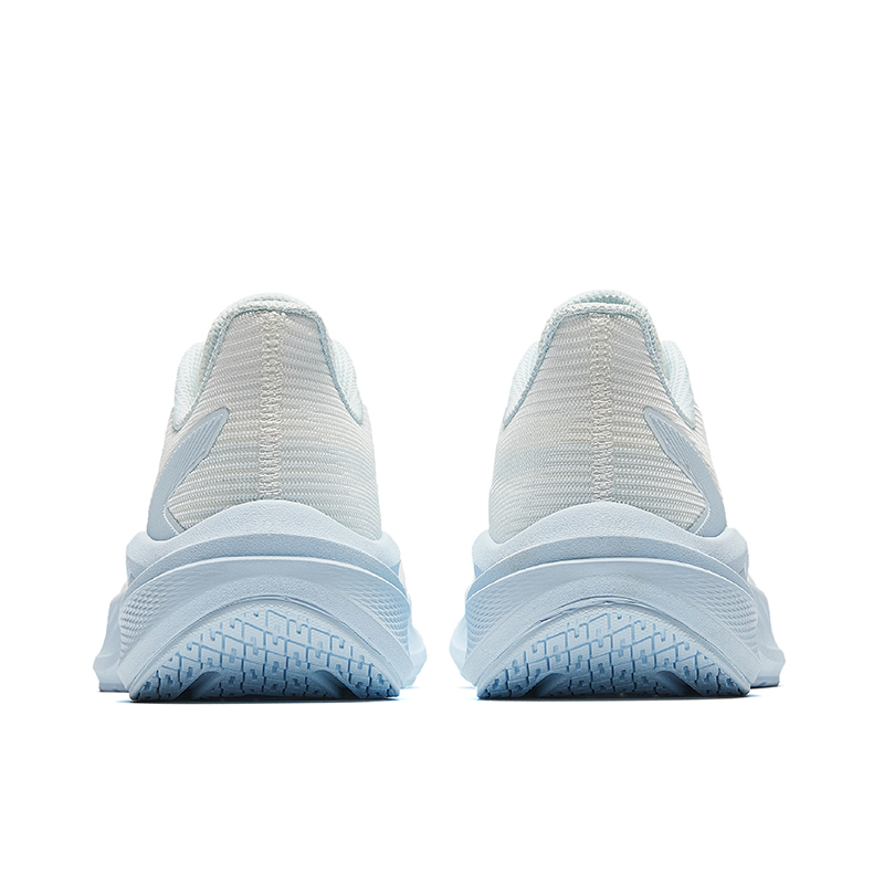 Anta Slip-Resistant Breathable Lightweight Height Increasing Low-Top Casual Running Shoes Women’s White Blue