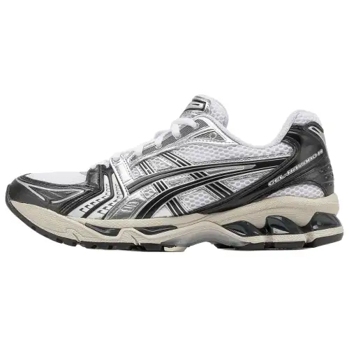 Asics Gel Kayano 14 Low top Running Shoes Unisex White Black