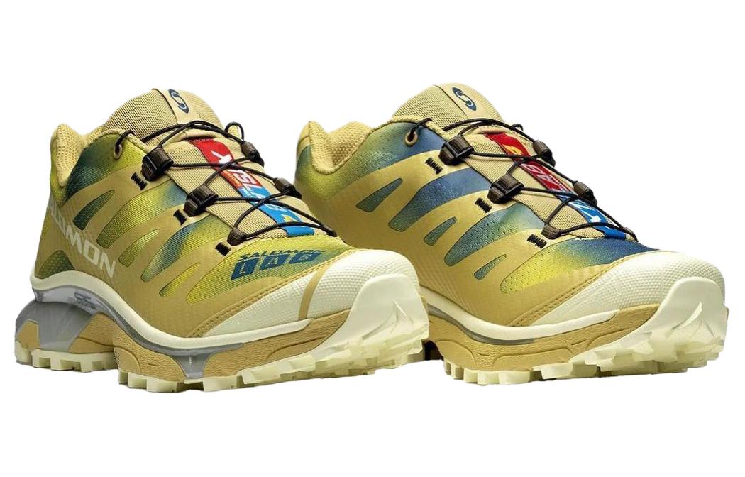 SALOMON XT 4 Comfortable Slip Resistant Low top Outdoor Shoes Men’s Yellow