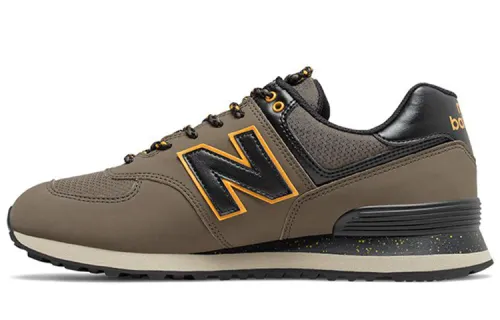 New Balance NB 574 Low top Running Shoes Men's Brown Black