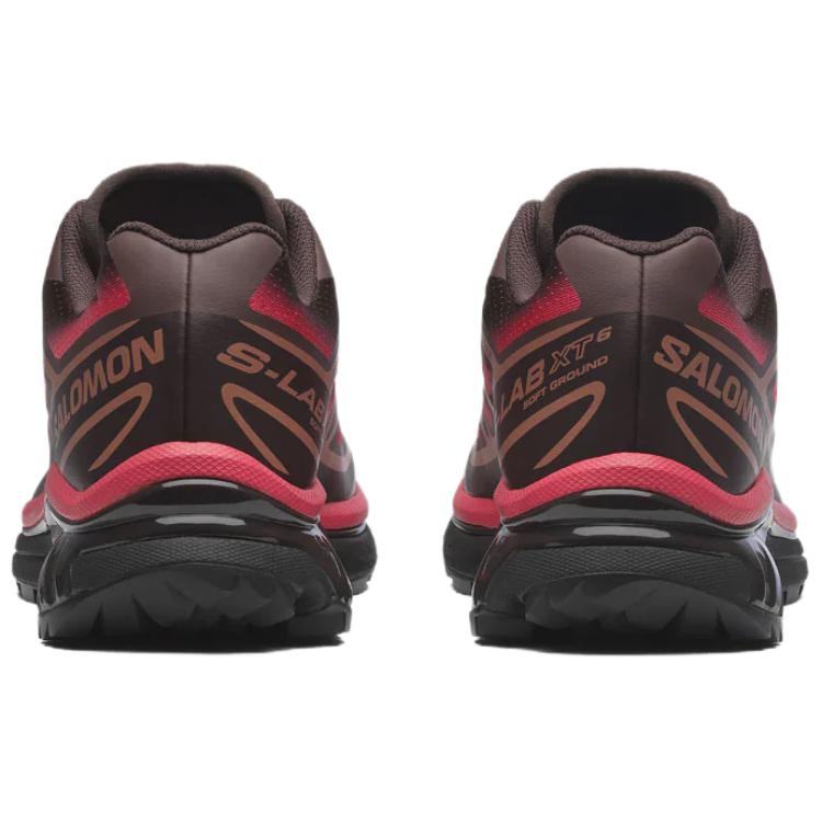 SALOMON XT 6 Casual Running Shoes Unisex Black Pink