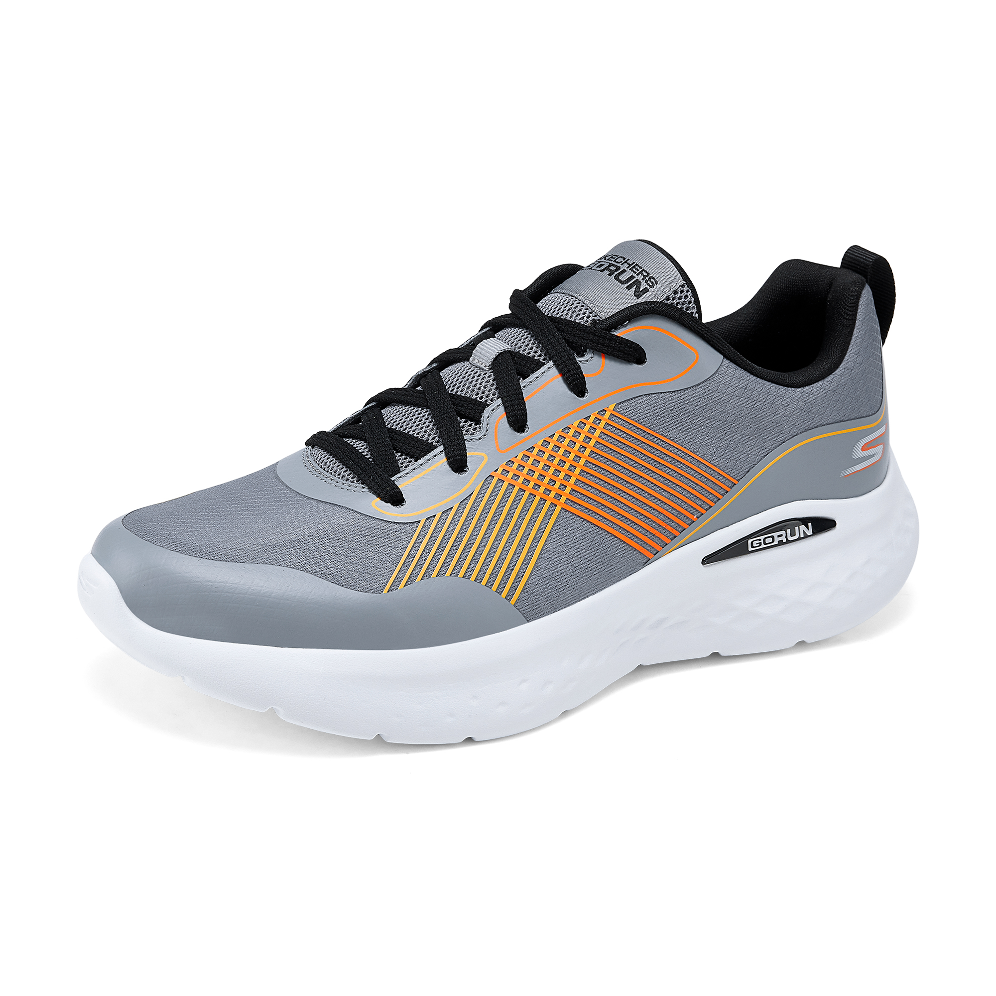 Skechers MEN’S GO Comfortable Abrasion Resistant Low top Running Shoes Men’s Gray