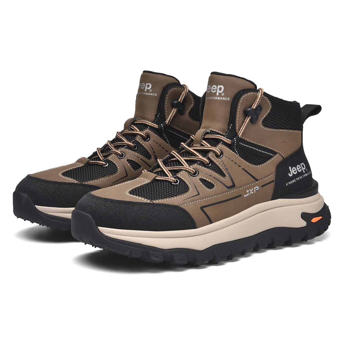 Jeep High top Outdoor Shoes Men’s Khaki
