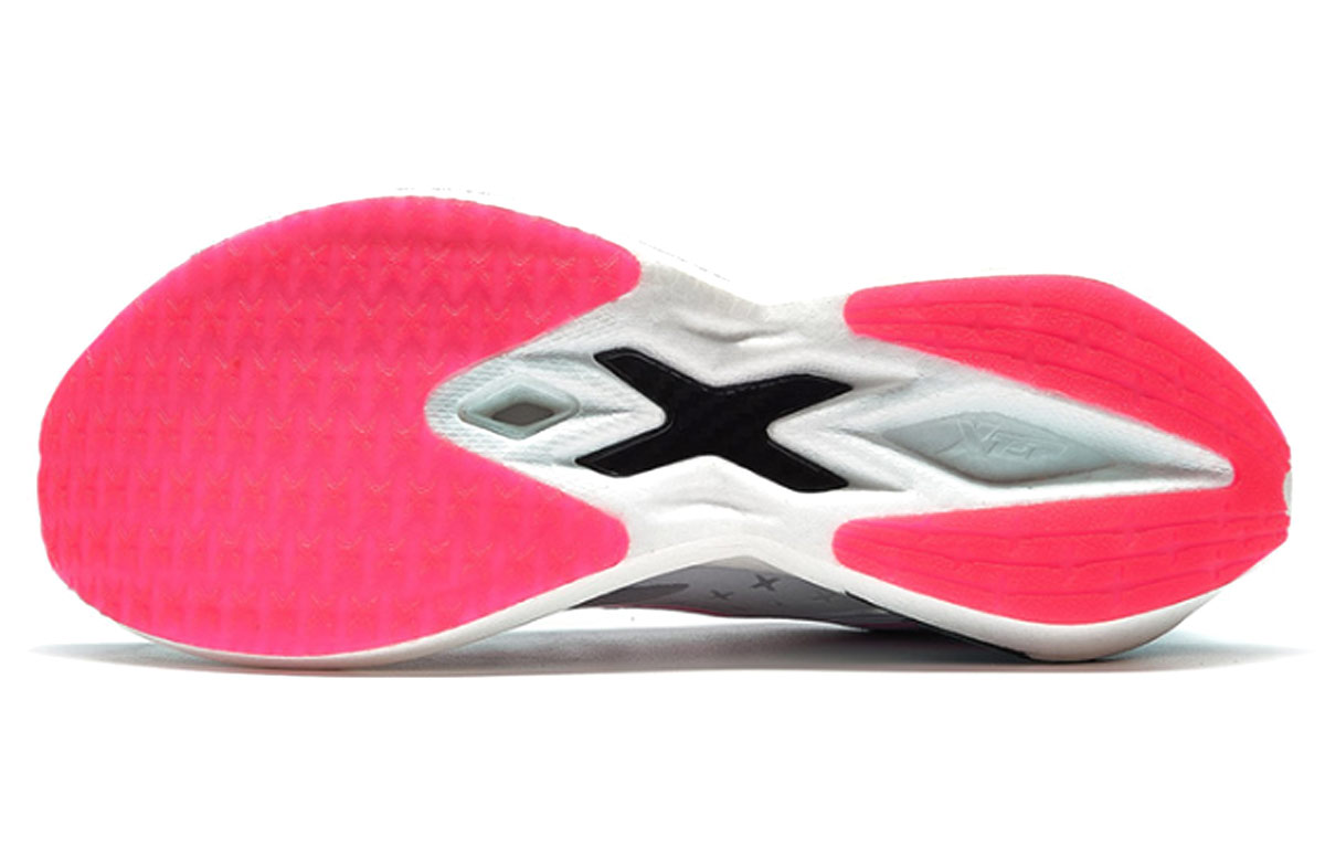 XTEP 160X 2.0 Cushioning Slip Resistant Abrasion Resistant Low top Running Shoes Men’s White Red