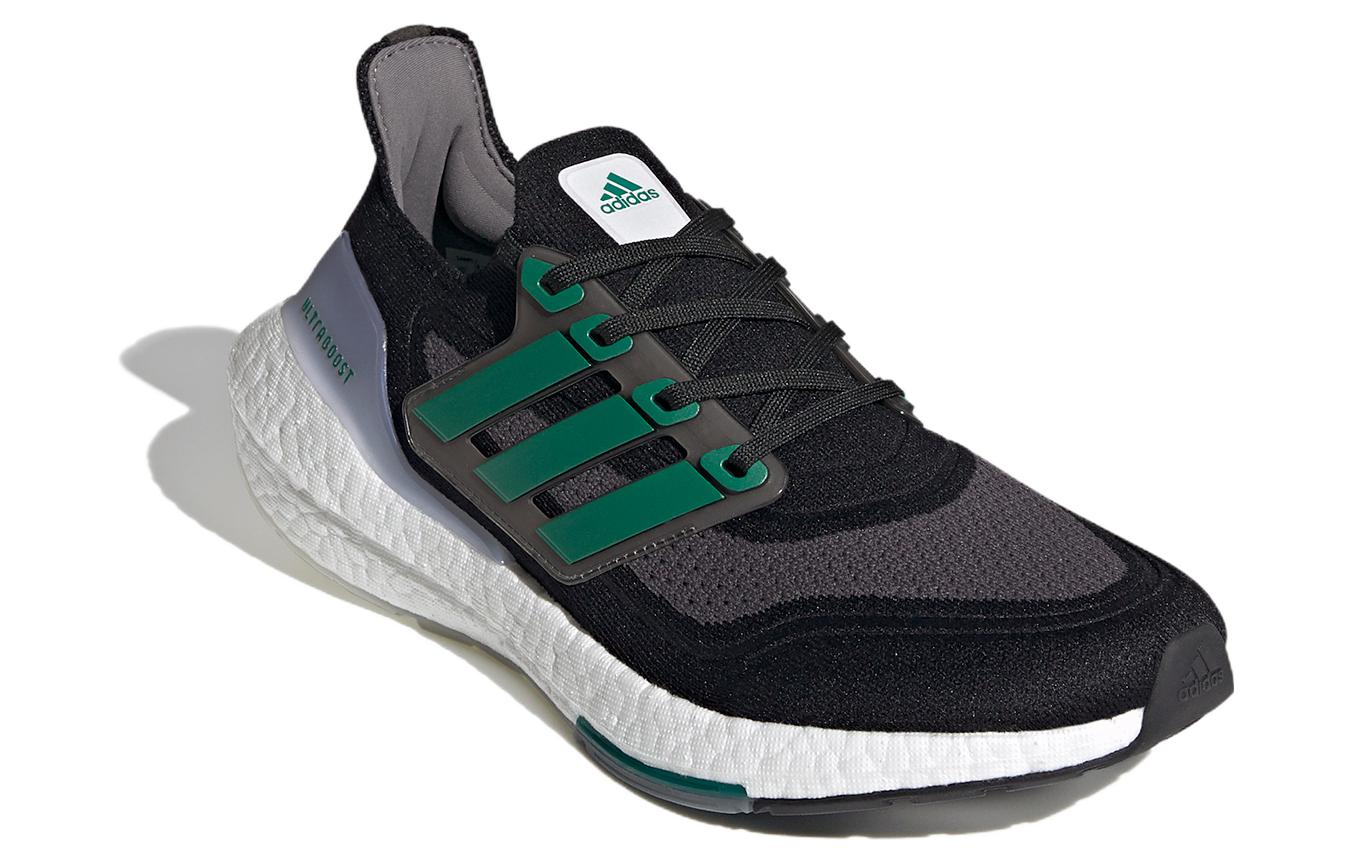 Мужские кроссовки adidas ULT (черно-серо-зеленый) — Чёрный / серый / зелёный — фото 2