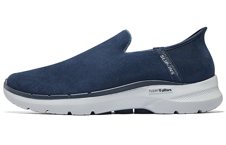 Skechers Comfortable And Breathable Cushioning, Wear Resistant Low top Running Shoes Men’s Marine Blue