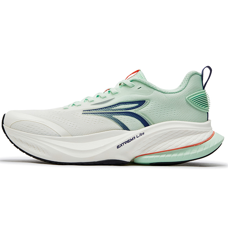 361° Cushioning Slip Resistant Breathable Low top Casual Running Shoes Men’s Eggshell Green