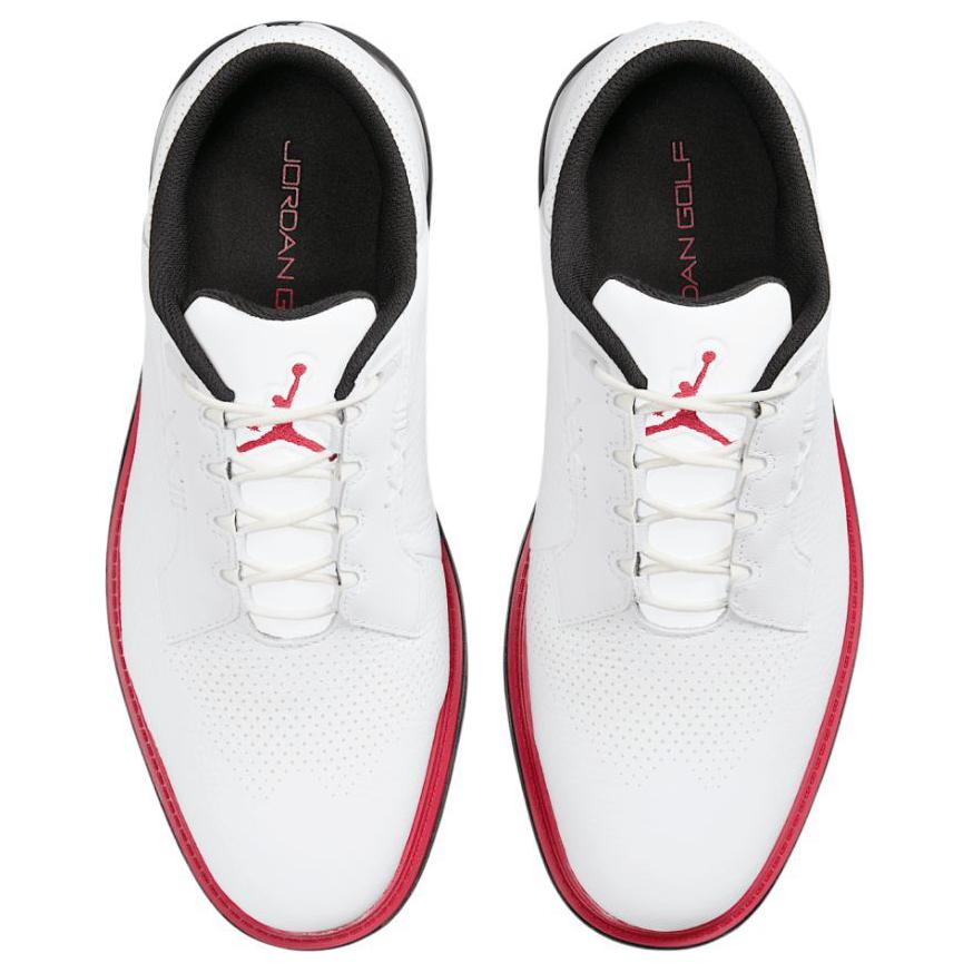 Jordan ADG 5 Slip Resistant Abrasion Resistant Slip Resistant Abrasion Resistant Low top Golf Shoes Unisex White