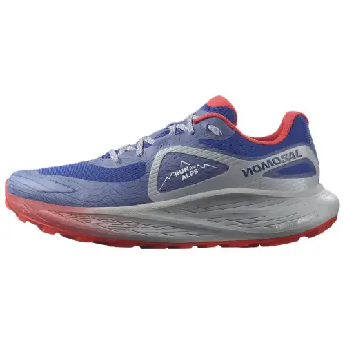 SALOMON Glide Ma Cushioning Slip Resistant Low top Running Shoes Men's Blue
