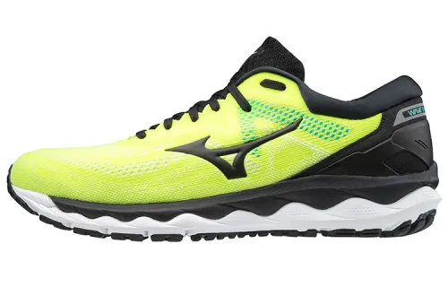 Mizuno Wave Sky 4 Running Shoes Men's Low Top Yellow/Black