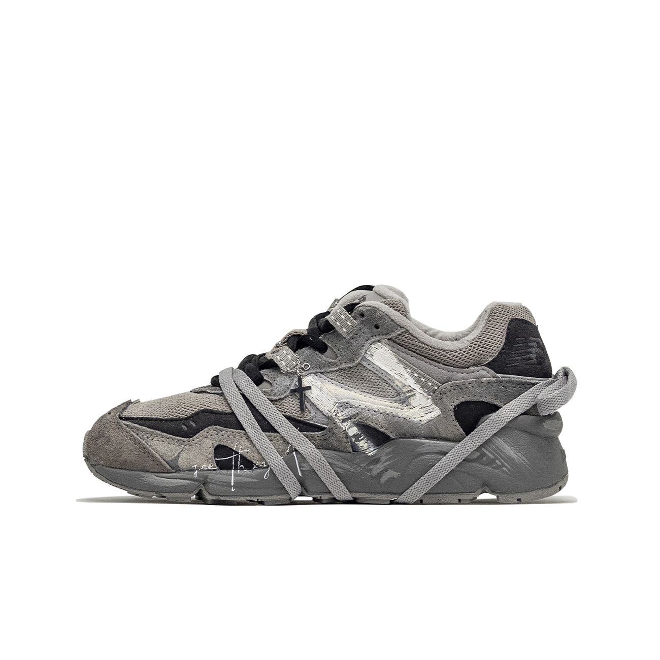 New Balance NB 850 Slip Resistant, Abrasion Resistant, Breathable Low top Casual Running Shoes Unisex Gray Green