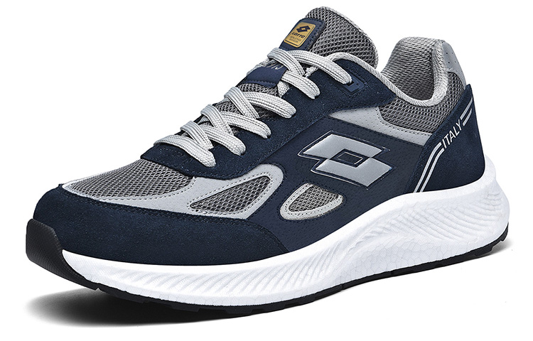LOTTO Hoshino Mesh Slip Resistant, Abrasion Resistant, Breathable Low top Carbon Plate Training Running Shoes Men’s