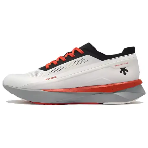 DESCENTE ENERZITE FLUID 2.0 Abrasion Resistant Low top Casual Running Shoes Men's Light Gray