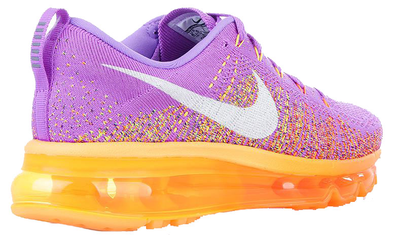 Nike Flyknit Max Atomic Purple Total Orange Women’s