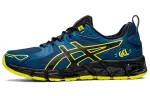 ASICS Gel Quantum 180 Running Shoes Men's Low Top Blue/Yellow/Black