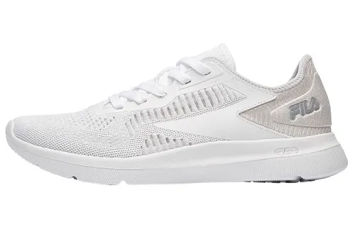 FILA Mesh, Textile Cushioning Abrasion Resistant Breathable Low top Running Shoes Men's White