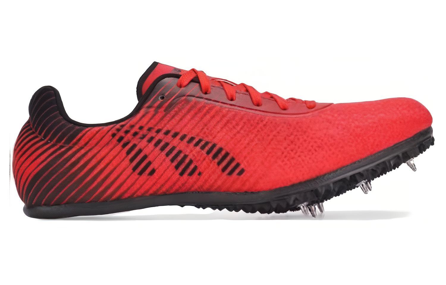 DO WIN Breathable Low top Running Shoes Unisex Red Black