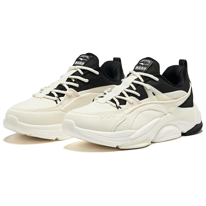 Erke Comfortable And Breathable Cushioning Abrasion Resistant Cushioning, Wear Resistant Low top Running Shoes Women’s
