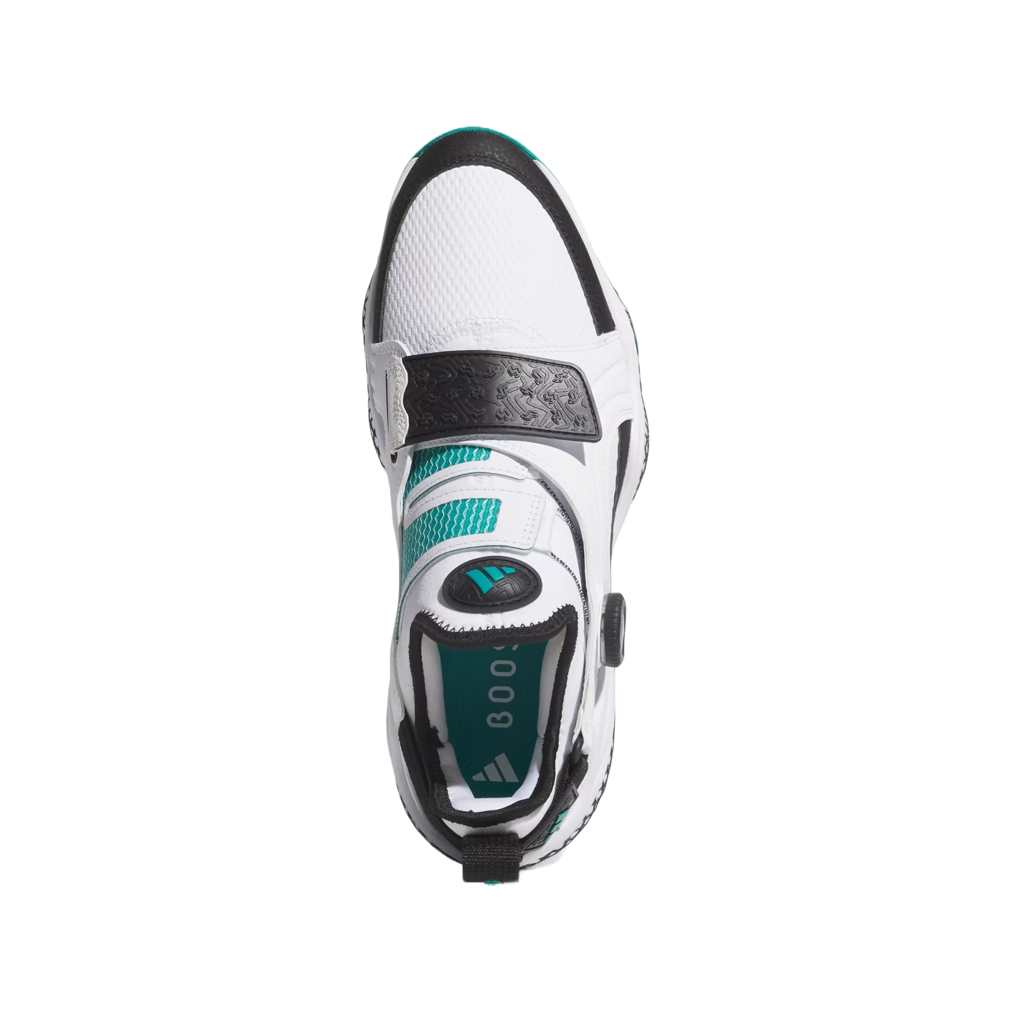 Adidas CODECHAOS 25 Abrasion Resistant Mid top Golf Shoes Unisex Black White