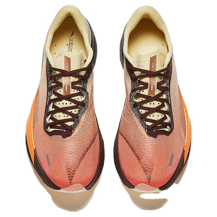 Anta C202 5 GT Slip Resistant Abrasion Resistant Low top Carbon Plate Running Shoes Men’s Orange