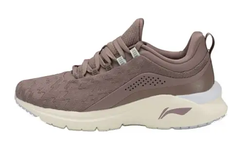 Li Ning Running Shoes Women's Low Top Eggplant Skin Purple
